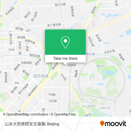 山东大煎饼西安豆腐脑 map