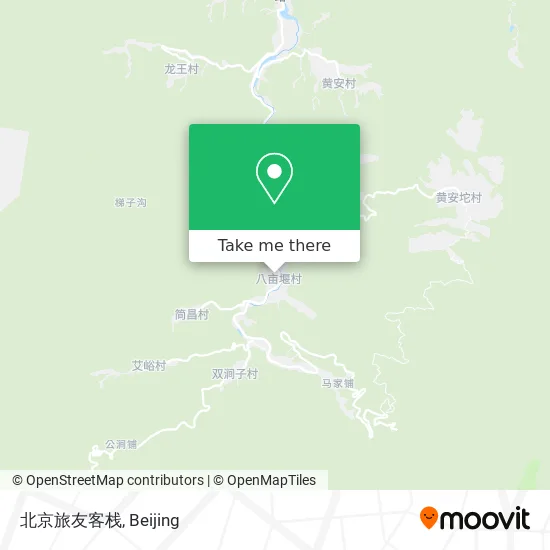 北京旅友客栈 map