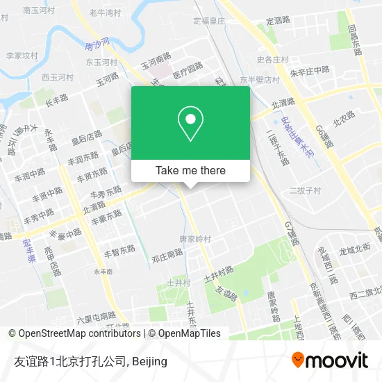 友谊路1北京打孔公司 map