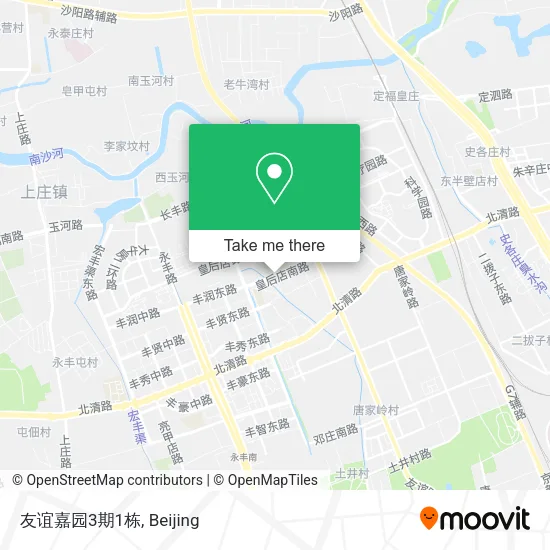 友谊嘉园3期1栋 map