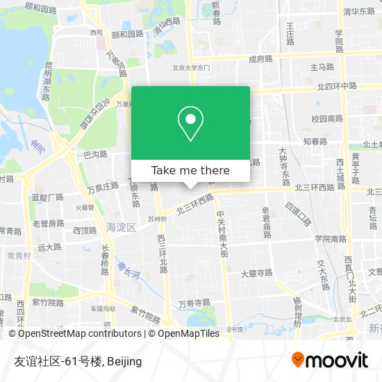 友谊社区-61号楼 map