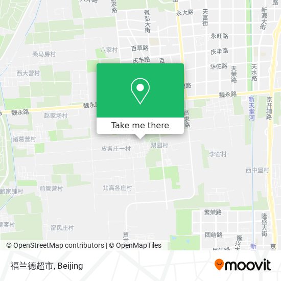 福兰德超市 map