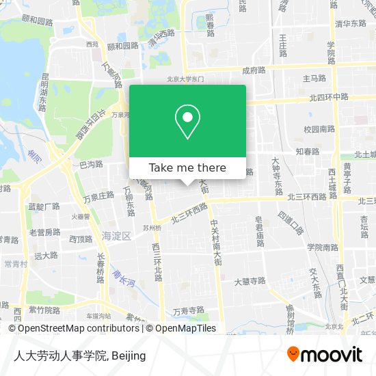 人大劳动人事学院 map