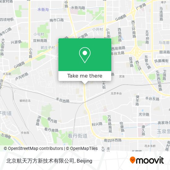 北京航天万方新技术有限公司 map
