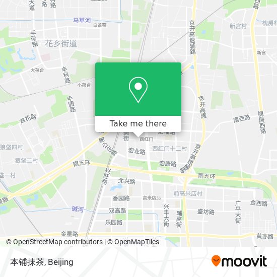 本铺抹茶 map