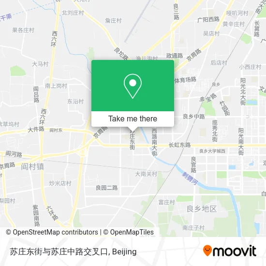 苏庄东街与苏庄中路交叉口 map