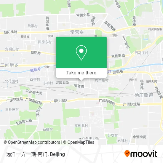 远洋一方一期-南门 map