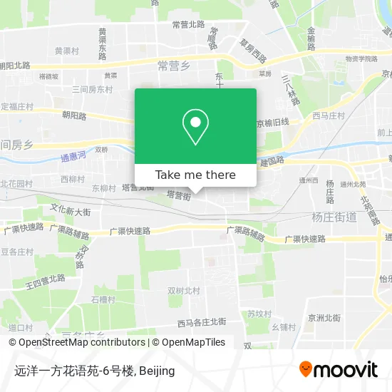 远洋一方花语苑-6号楼 map