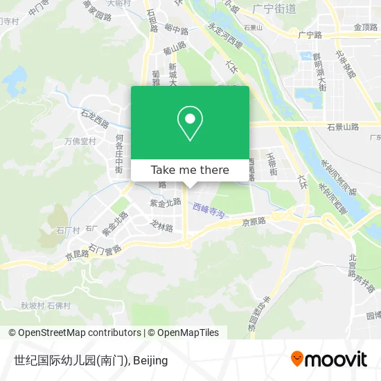 世纪国际幼儿园(南门) map