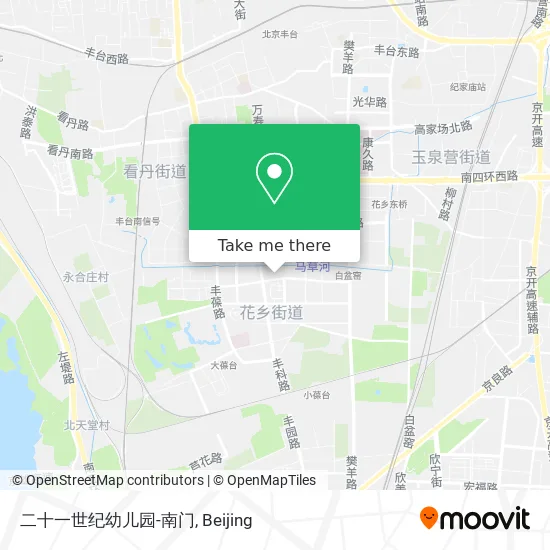 二十一世纪幼儿园-南门 map