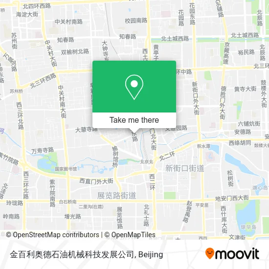 金百利奥德石油机械科技发展公司 map