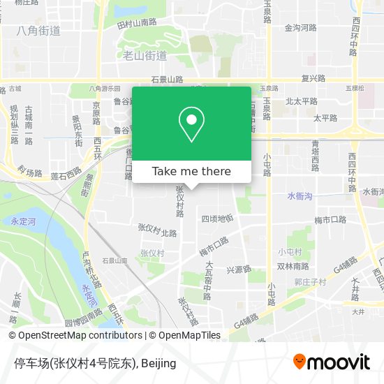 停车场(张仪村4号院东) map