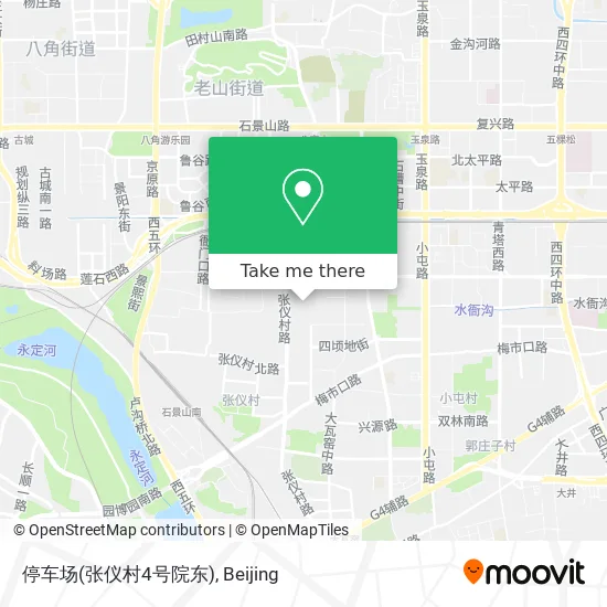 停车场(张仪村4号院东) map