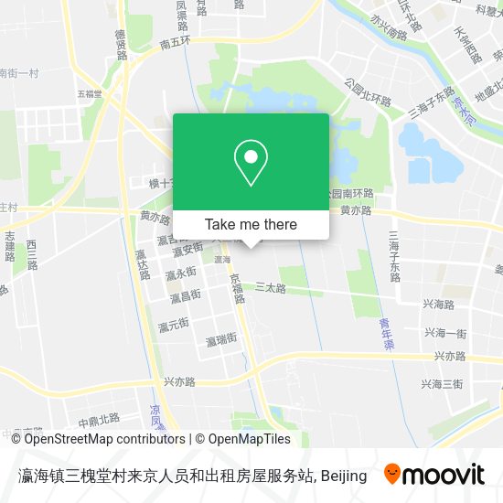 瀛海镇三槐堂村来京人员和出租房屋服务站 map