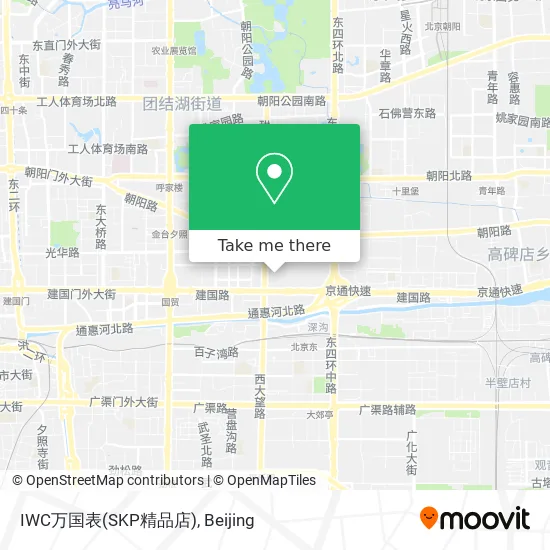 IWC万国表(SKP精品店) map