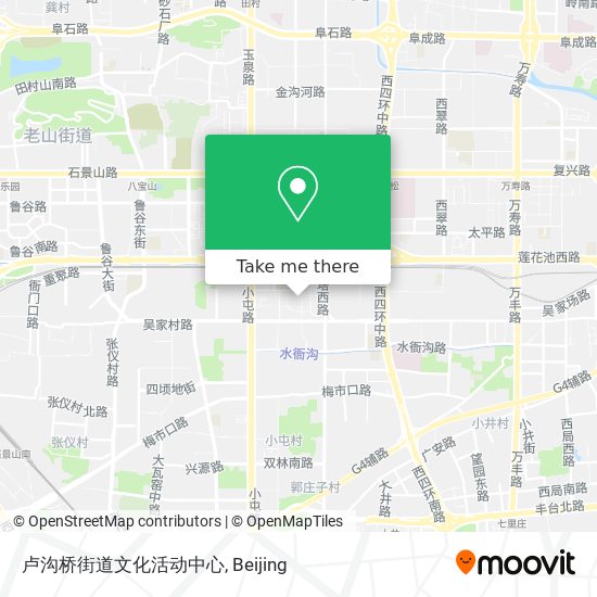 卢沟桥街道文化活动中心 map