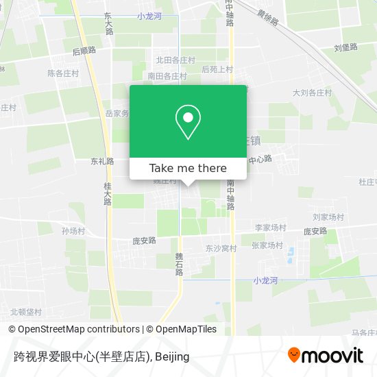 跨视界爱眼中心(半壁店店) map