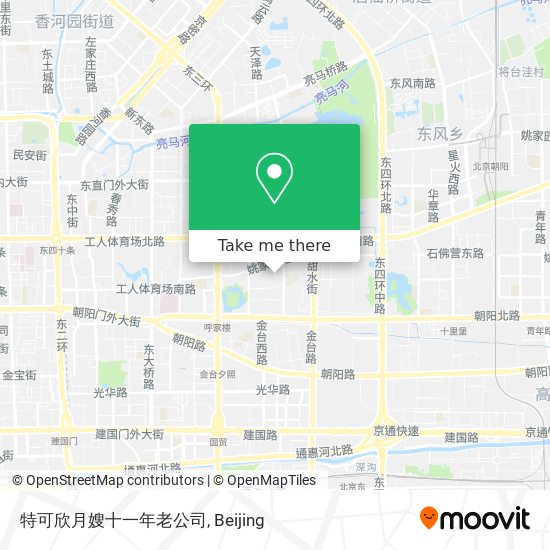 特可欣月嫂十一年老公司 map