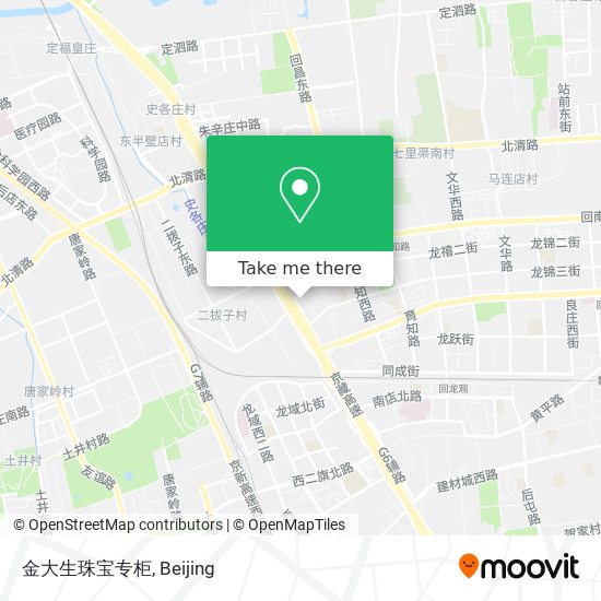 金大生珠宝专柜 map