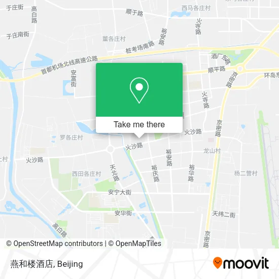 燕和楼酒店 map