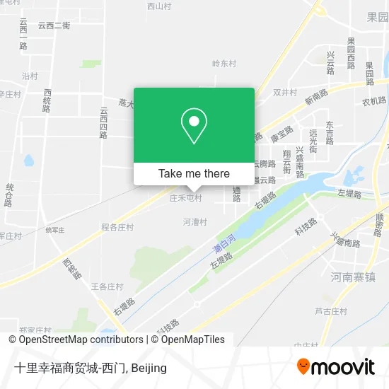 十里幸福商贸城-西门 map