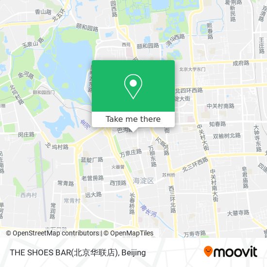 THE SHOES BAR(北京华联店) map