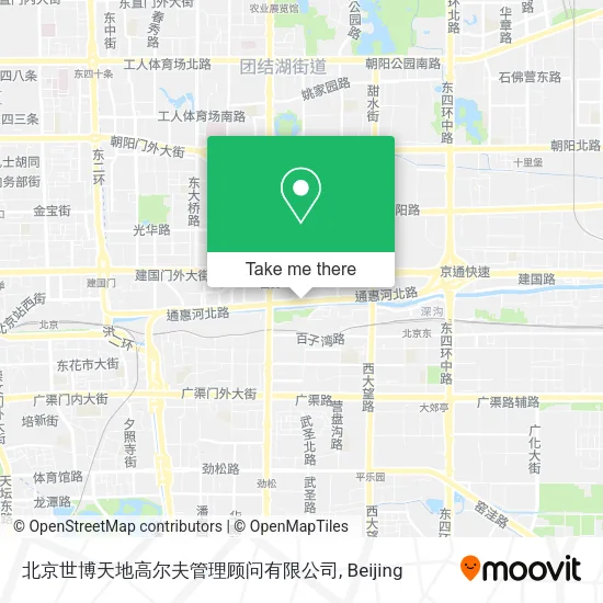 北京世博天地高尔夫管理顾问有限公司 map