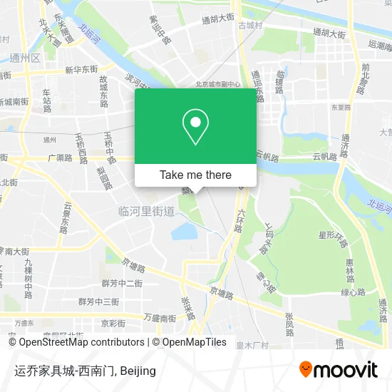 运乔家具城-西南门 map