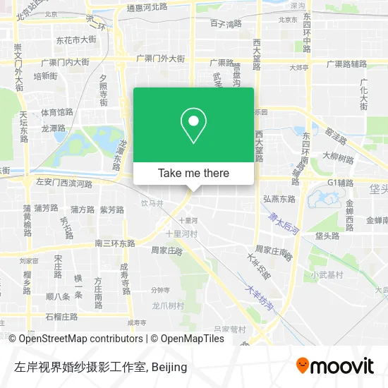 左岸视界婚纱摄影工作室 map
