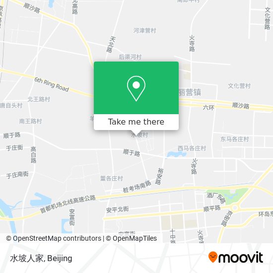 水坡人家 map