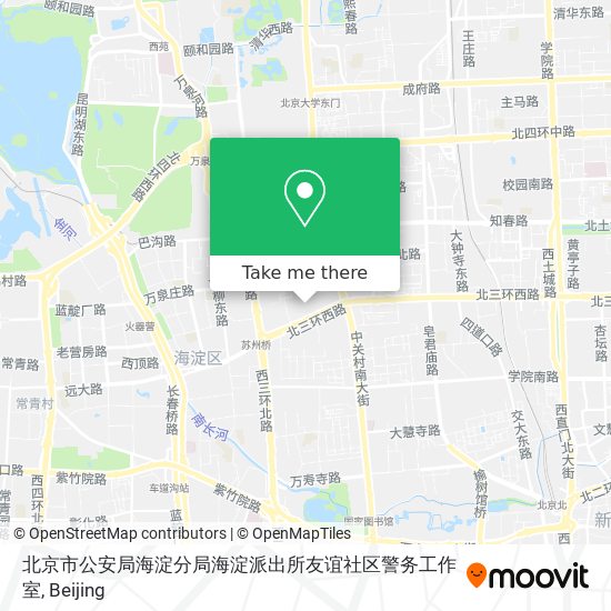 北京市公安局海淀分局海淀派出所友谊社区警务工作室 map