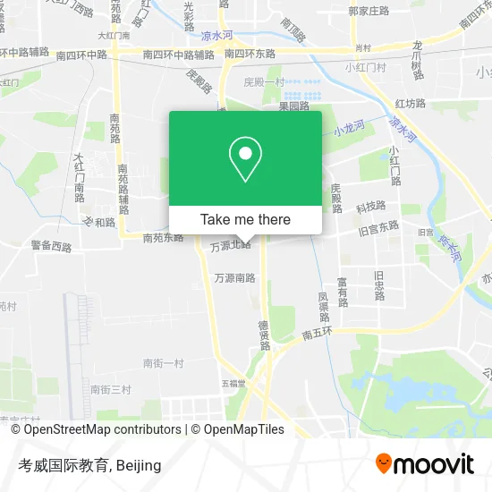 考威国际教育 map