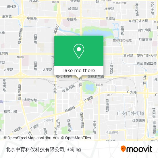 北京中育科仪科技有限公司 map