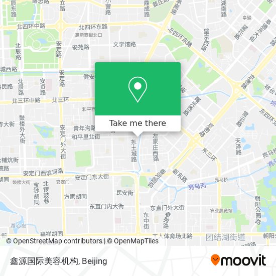 鑫源国际美容机构 map