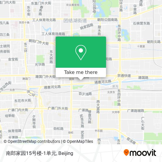 南郎家园15号楼-1单元 map