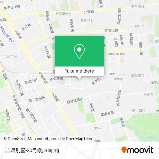 吉晟别墅-20号楼 map