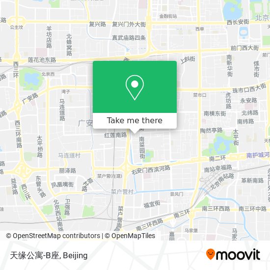 天缘公寓-B座 map