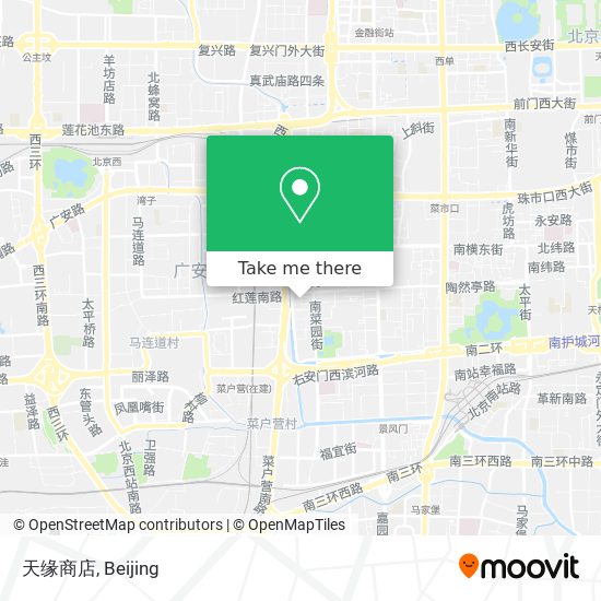 天缘商店 map