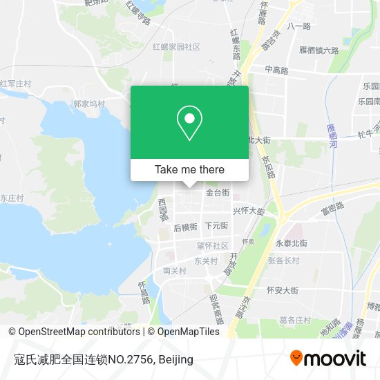 寇氏减肥全国连锁NO.2756 map