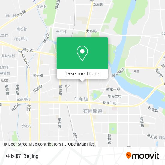 中医院 map