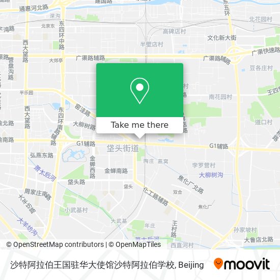 沙特阿拉伯王国驻华大使馆沙特阿拉伯学校 map