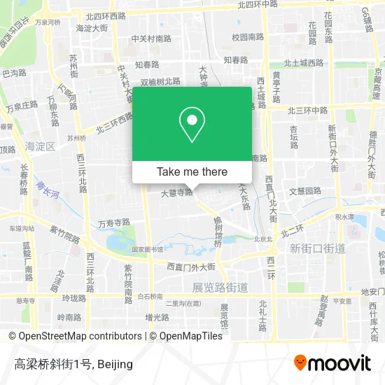 高梁桥斜街1号 map
