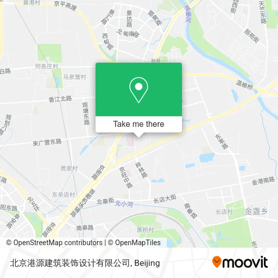 北京港源建筑装饰设计有限公司 map