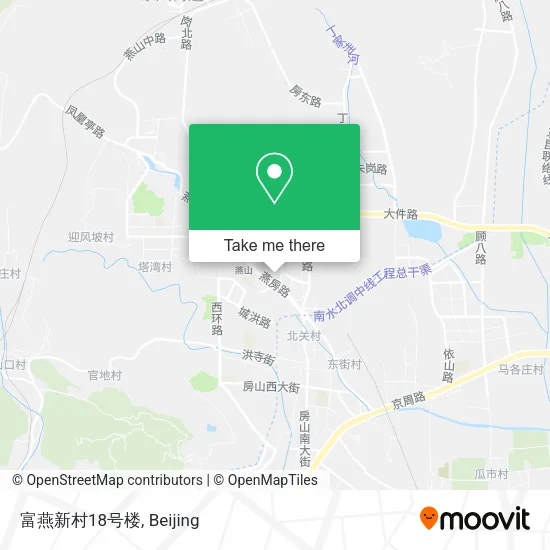 富燕新村18号楼 map