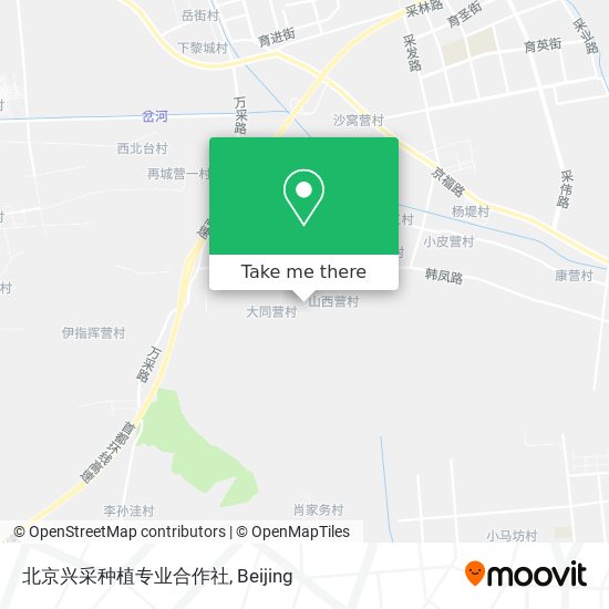 北京兴采种植专业合作社 map