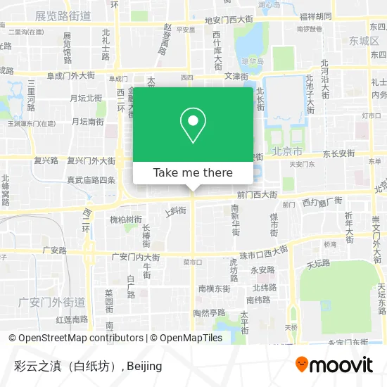 彩云之滇（白纸坊） map