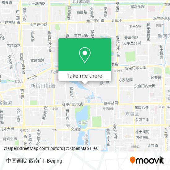 中国画院-西南门 map