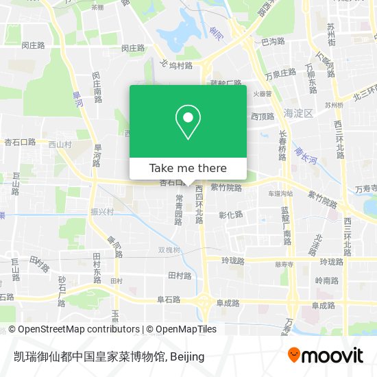 凯瑞御仙都中国皇家菜博物馆 map