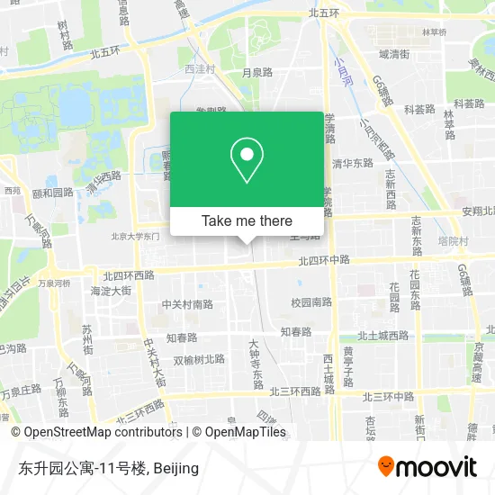 东升园公寓-11号楼 map