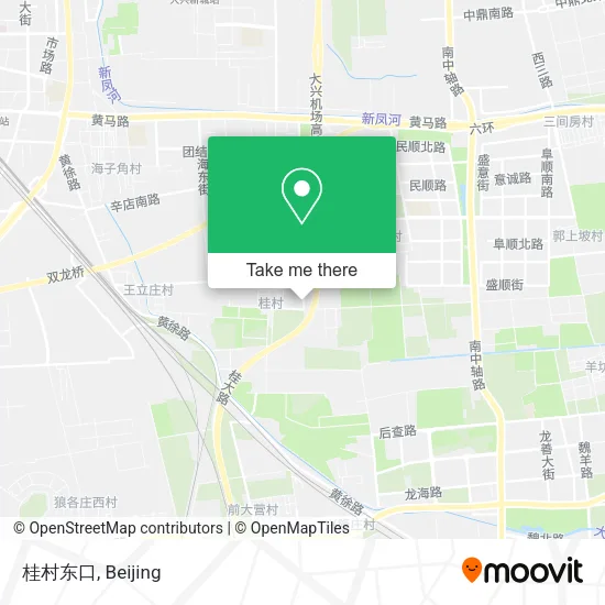 桂村东口 map